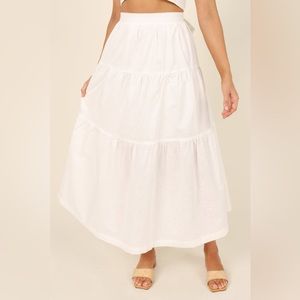 PETAL AND PUP MIDI LENGTH SKIRT - SIZE / 6